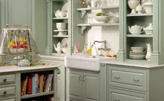 کابینت های آشپزخانه سنتی یک عقب نشینی است |  کابینت ساده و فانتزی