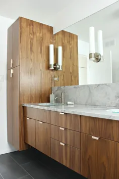 به روزرسانی حمام: نحوه نصب قلاب های حمام روی آینه |  Kohler Purist Sconce Review |  دانس لی لیک هاوس