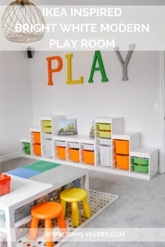 اتاق بازی مدرن IKEA INSPIRED BRIGHT