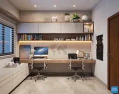 طراحی داخلی - دفتر خانه
