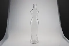 طراحی منحصر به فرد ، بطری شیشه ای اسلیم لیدی 300 میلی لیتر