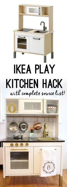 آشپزخانه مدرن بازی: هک آشپزخانه IKEA DUKTIG