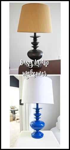 Easy Lamp Makeover - 2 زنبور عسل در یک غلاف
