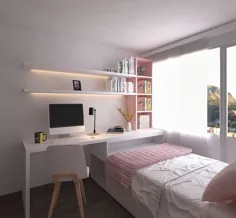 arquitectura خزه چند منظوره Mobiliario y mobiliario sas habitaciones pequeñas madera rosa |  احترام گذاشتن