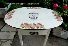 میز گل رز