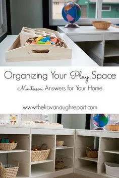 سازماندهی فضای بازی Montessori