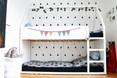 Haus-Hochbett Bauanleitung (IKEA Hack) and ein paar tolle Ideen für's Kinderzimmer
