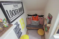 Closet-Turned-Playroom - مهد کودک پروژه
