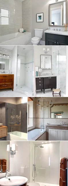 ساخت حمام: نصب درب جدید دوش - وبلاگ طراحی فلفل