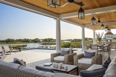 تور خانه رویایی: یک خانه ساحلی همپتونز از سبک زونا استقبال می کند
