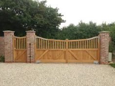 Timber Garden Gates - ساخت قاب قاب چوبی راجر گلدول