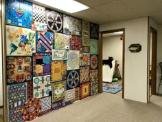نحوه ساخت یک بازی روی صفحه دیوار هنر- Accent Wall Gameroom DIY