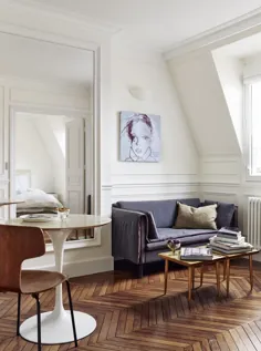یک آپارتمان کوچک و خیره کننده در پاریس