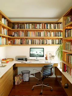 دفتر کتابخانه کوچک از کتاب آپارتمان درمانی جدید