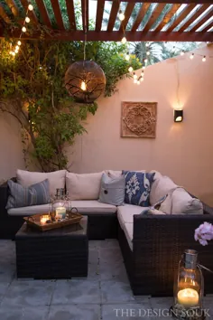 یک تور دنج و شیک در خانه و باغ - The Souk Design