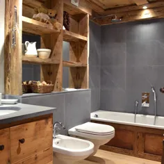 8 rustikale Badezimmer mit dem gewissen Etwas |  احترام گذاشتن