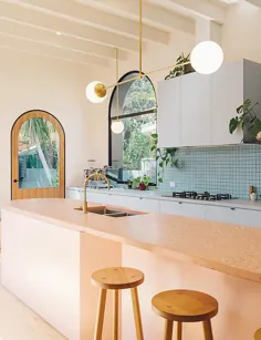 داخلی آرت دکو: ایده های طراحی آشپزخانه