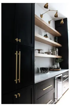 کابینت آشپزخانه اسپرسو سخت افزار طلای
