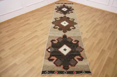 فرش بلند Runner Runner فرش ترکی 3.3 x 13.6 فوت پشم |  اتسی
