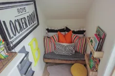 Closet تبدیل ایستگاه مشق شب شد |  Rebecca Propes Design & DIY