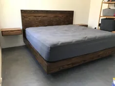 قاب تختخواب ذخیره سازی با تختخواب های شبانه