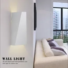 چراغ دیواری هندسی مدرن
