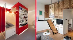 ایده های خارق العاده و هوشمندانه برای آپارتمان کوچک شما - مبلمان صرفه جویی در فضا 2 پوند