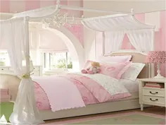 51 ایده اتاق خواب دخترانه زیبا برای اتاق های کوچک ~ Matchness.com