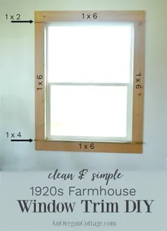 تمیز کردن و تمیز کردن پنجره Farmhouse Winds DIY |  کلبه ای در اورگان