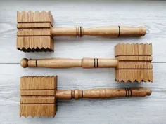 Meat Hammer هدیه چوبی چوبی به پدر هدیه به آشپز |  اتسی
