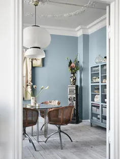 10 رنگ نقاشی آبی ایده آل اسکاندیناوی برای خانه شما - coco kelley