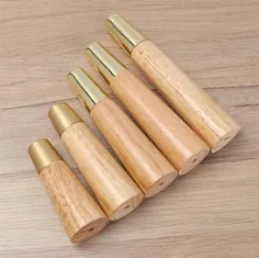 پایه های میز چوبی با نکات مس طلای لوکس برای کنسول تلویزیون |  اتسی