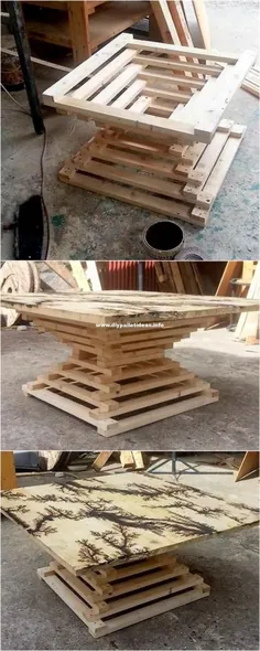 30+ کار و طرح چوبی مفید با تخته های پالت استفاده مجدد - Pallet Diy