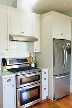 قبل و بعد: بازسازی آشپزخانه زیبا برای یک وبلاگ نویس پخت و پز