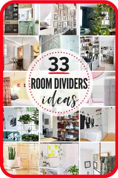 33 ایده RAD برای تقسیم اتاق در اطراف!