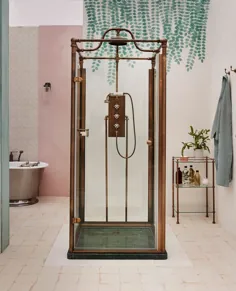 حمام های دراموندز در اینستاگرام: "Medway یک واحد کامل دوش محفظه شیشه ای است که همراه با یک سینی مرمر باشکوه از سنگ مرمر منحصر به فرد ایتالیا تراشیده شده است."