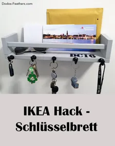 IKEA BEKVÃ „M als SchlÃ¼sselbrett - پرهای دودو“