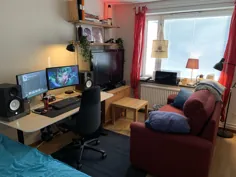 اتاق خوابگاه من در اوپسالا ، سوئد
