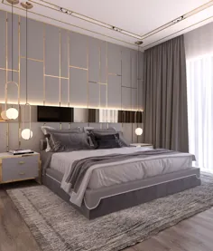 اتاق خواب به سبک مدرن * پروژه دبی
