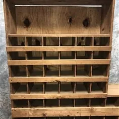 Cubby Hole Sorter Organizer Cabinet Display Hardware Parts |  اتسی