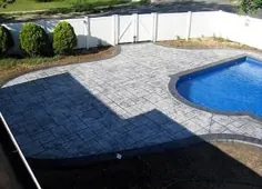 Concrete FX، Pool Deck and Patio Gallery، Stamped، Stained Concrete