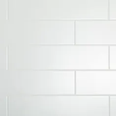 Daltile Restore 4 in x x 16 in. Ceramic Bright White Metro Tile (13.20 sq ft. Case) -RE15416HD1P2 - انبار خانه