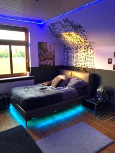 چراغ های LED اتاق خواب