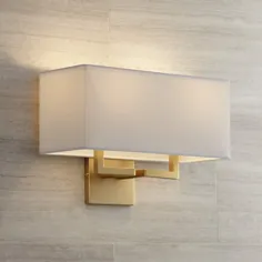 George Kovacs Rectangle 11 "High Gold Wall Sconce - # W1297 | Lamps Plus