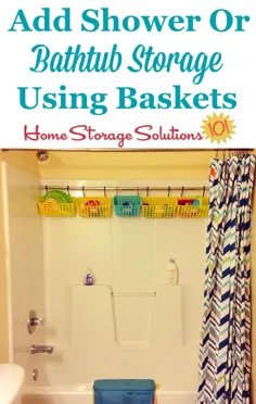 ایده های ذخیره سازی و سازماندهی اسباب بازی حمام