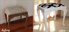 یک چهارپایه کوچک