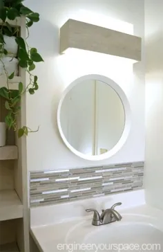 استتار وسایل روشنایی حمام تاریخ دار |  فضای خود را مهندسی کنید