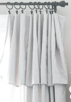 Dropcloth Curtains: The Farmhouse (ish) Hack You Can Make Today For Next To Nothing - farmhouseish