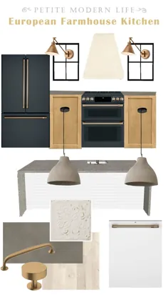 صفحه طراحی آشپزخانه خانه فارم اروپا - زندگی مدرن و کوچک
