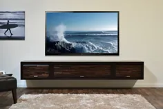 پایه تلویزیون Wall Mount ECO GEO Entertainment Center Espresso